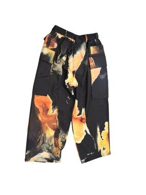 Y-3 AOP UT Twill Cargo Pants, Small  NWT